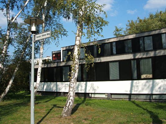 Im Studentendorf Schlachtensee. Foto: Paul Gronert