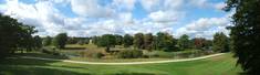Panoramablick in den Pückler-Park (Fotos und Montage: Stiftung „Fürst-Pückler-Park Bad Muskau“/ Astrid Roscher)