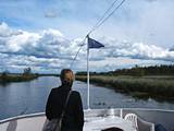 Wasserlandschaft direkt neben dem Hafen von Szczecin. Foto: Paul Gronert