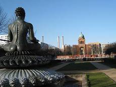 Das Engelbecken an der Grenze zwischen Kreuzberg und Mitte. Foto: Marlene Weck