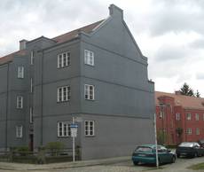 In der ersten Plattenbausiedlung Deutschlands. Foto: Ralph Hoppe