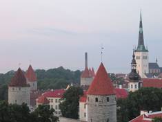 Tallinn am Abend. Foto: Annekathrin Rauschenbach